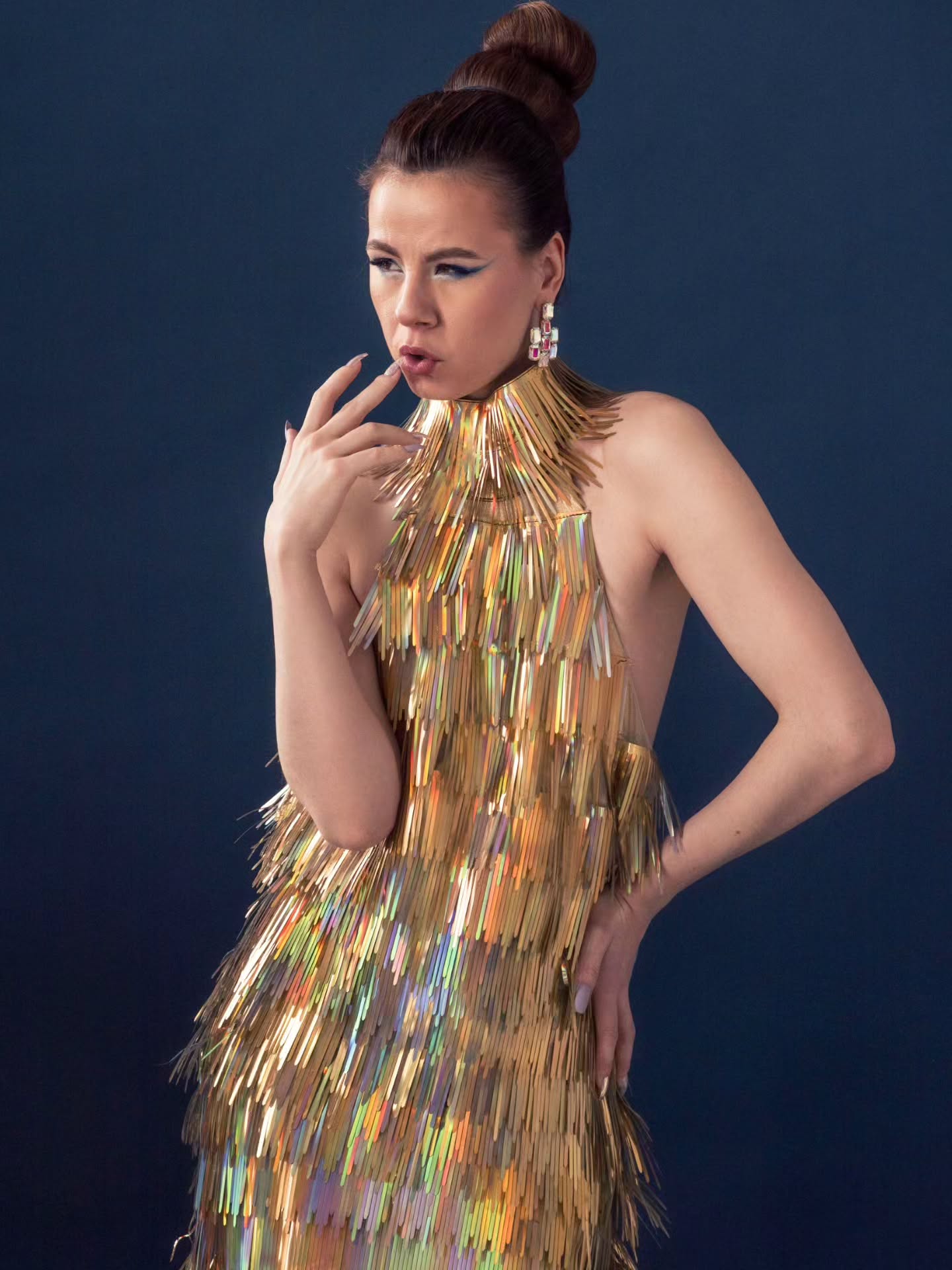 Bold fashion pose - TorriDesign