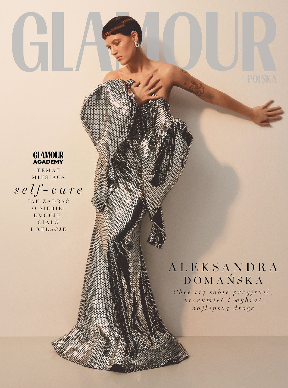 Dress made by TorriDesign in Glamour magazine - photoshoot